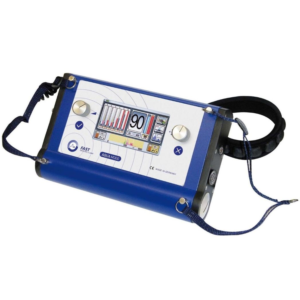 Localisation de fuite d'eau sous pression au micro de sol Aqua M300 par Etec dans le Gard.