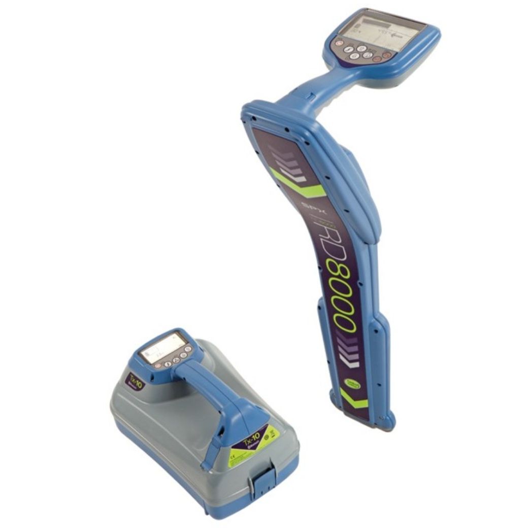 Localisation de réseaux enterrés par Etec avec le récepteur RD8000 dans le Gard.