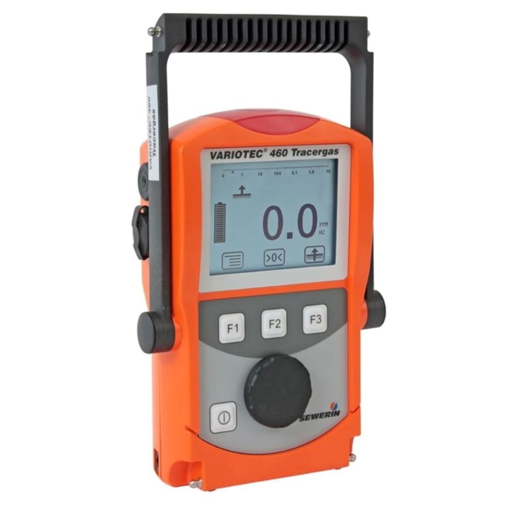 Utilisation d'un détecteur de gaz traceur pour la localisation précise de fuites sur réseaux enterrés de fluides et de gaz.